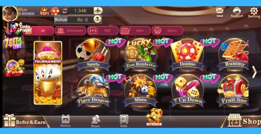 3 Patti Blue Games