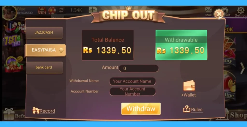 Withdraw