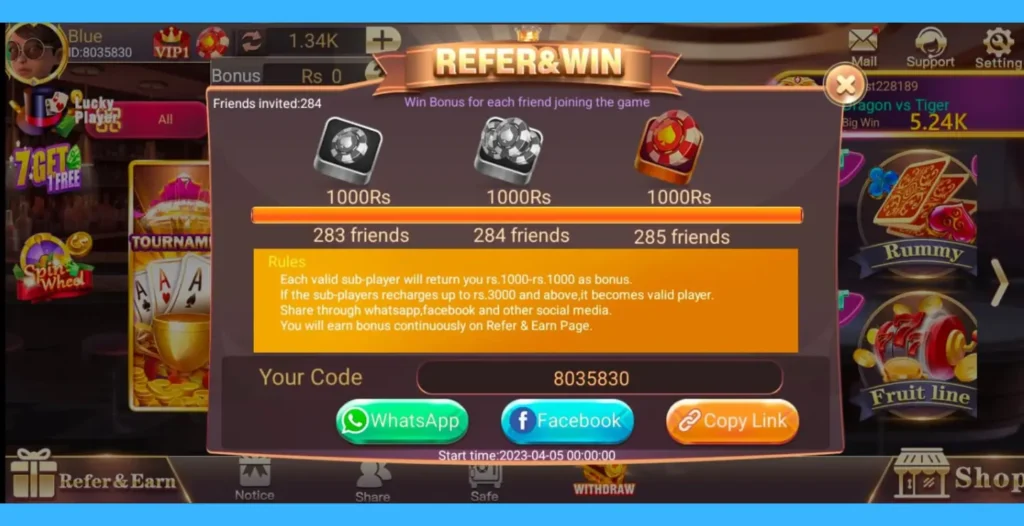 Refer and Earn